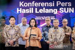 Pemerintah serap Rp28 triliun dari lelang SUN pekan ini