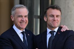 Presiden Prancis Emmanuel Macron minta Rusia buktikan jika memang inginkan perdamaian