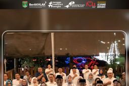 Bupati Lampung Tengah hadiri buka puasa dan audensi Kepala UPT Puskesmas