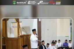 Bupati Lampung Tengah hadiri Safari Ramadhan di Masjid Baitul Ikhwan