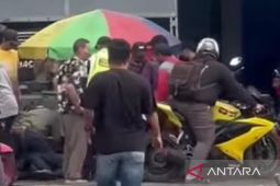 Pencuri motor di Cianjur nyaris diamuk massa, Polisi temukan senpi di tas pelaku