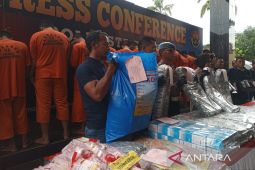 Polresta Cirebon menangkap 17 tersangka kasus narkotika dalam sebulan