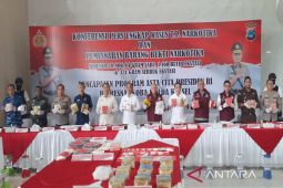 Ditresnarkoba Polda Kalsel musnahkan 38 kilogram sabu jaringan Fredy Pratama