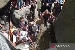 Jasad Pekerja Pengolahan Kayu yang Tenggelam di Sungai Leuwi Ciojong Berhasil Ditemukan