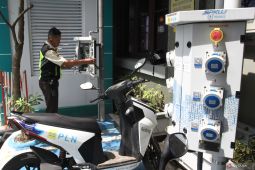 Kesiapan SPKLU kendaraan listrik di Malang jelang arus mudik