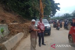 Letnan pastikan pembenahan drainase tertimbun longsor tuntas dikerjakan