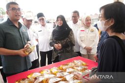 Bazar pangan murah di Kabupaten Bogor sukses stabilkan harga bahan pokok jelang Lebaran