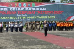 Polisi antisipasi kemacetan saat arus mudik Lebaran di Lamongan