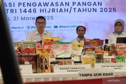 35.534 pangan melanggar aturan didominasi pangan tanpa izin edar