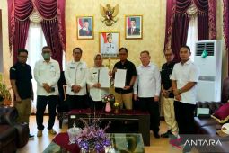 KPU Gorontalo Utara tandatangani adendum NPHD PSU Pilkada 2024