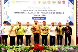 Pemerintah se Gorontalo serahkan laporan keuangan Unaudited Tahun 2024