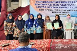 BPN Sampang bantu sertifikasi 10 ribu bidang tanah warga