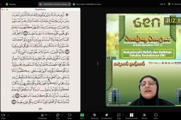 Mahasiswa asal Palestina Nour Arafah pimpin baca Al Quran dlam GEN-R FK UMI