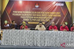 KPU tetapkan paslon kepala daerah ikut PSU Pilkada Parimo