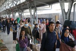 KAI catat 345.017 penumpang berangkat di tiga hari periode angkutan Lebaran