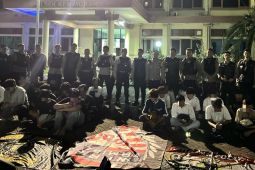 Polisi amankan 25 anggota geng motor saat konvoi di Jakarta Pusat