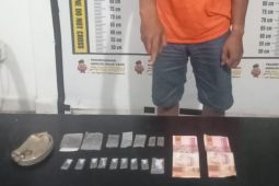 Seorang pengedar sabu diamankan barang bukti 3,43 gram