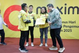 Kemnaker apresiasi Maxim beri BHR Rp1 juta lebih ke pengemudi ojol