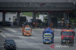 Pembatasan angkutan barang di Tol Tangerang-Merak