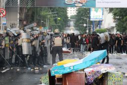 Polisi cari pelaku perusakan properti pemda saat unjuk rasa di Surabaya