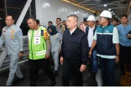 Menhub pastikan tidak ada penumpukan kendaraan di Pelabuhan Merak