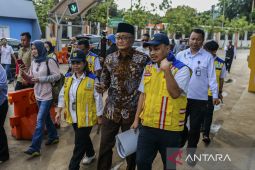 Menteri PU tinjau akses jalan pemudik menuju Pelabuhan Ciwandan