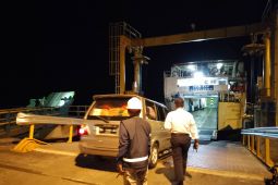 KMP Kuala Bate II berangkatkan 22 kendaraan menuju pelabuhan Sadai