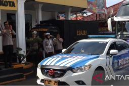 100 warga ikuti Program Mudik Gratis Polres Sukabumi Kota