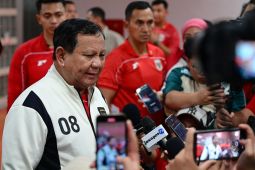 Prabowo: Timnas Indonesia berjuang keras kalahkan Bahrain