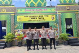 Polres OKU siagakan tujuh  posko mudik Lebaran