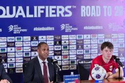 Kluivert yakin timnas Indonesia  masih berpeluang lolos ke Piala Dunia