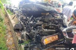 Kapolres Bima Kota selamat dari kecelakaan di Teka Sire Dompu