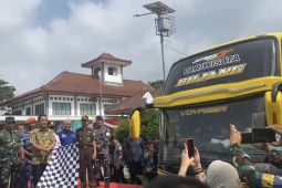 Pemprov Sumsel berangkat peserta  program mudik gratis