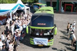 PTPN PalmCo berangkatkan 1.020 pemudik gratis