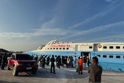 Puncak arus mudik di pelabuhan Tanjungpandan diperkirakan besok