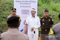 Gubernur Dedi Mulyadi pimpin apel Satgas Anti-Premanisme di kawasan industri