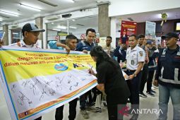 KAI-IPKA Sumut  sosialisasi anti pelecehan seksual di Stasiun Medan