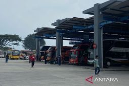 Keberangkatan penumpang bus AKAP Terminal Arjosari naik 13,51 persen