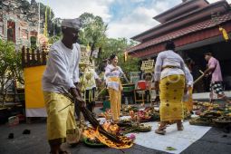 Tawur Agung Kesanga di Samarinda berjalan khidmat