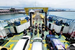 Arus mudik H-3 Lebaran lintasan Gilimanuk-Ketapang mulai landai