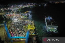Puncak arus mudik di Pelabuhan Merak