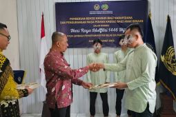 375 WBP Lapas Pangkalpinang terima remisi khusus Idul Fitri