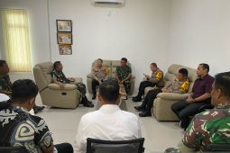 Tingkatkan sinergisitas TNI-Polri, Kapolres Bangka Selatan kunjungi Kodim 0432