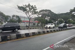 Arus lalu lintas di Bantul ramai lancar