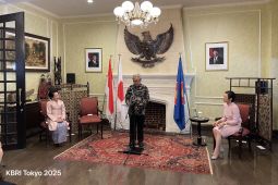 Bunga sakura di KBRI Tokyo jadi simbol kuatnya persahabatan RI-Jepang