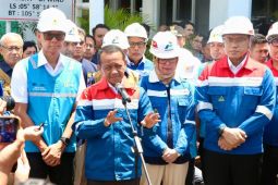 Kunjungi SPKLU di Banten, Menteri ESDM apresiasi kesiapan PLN sambut mudik lebaran 2025