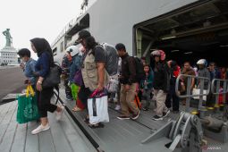 Mudik gratis bersama TNI AL