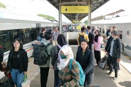 KAI Cirebon mencatat kedatangan 10.798 penumpang pada H-2 Lebaran