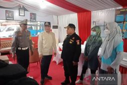 Bupati Bantul memastikan kesiapan posko pengamanan mudik Lebaran 2025