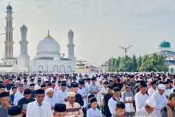 Ribuan warga di Nagan Raya Aceh sudah rayakan Idul Fitri